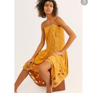 NWT Free People Georgie Midi Dress